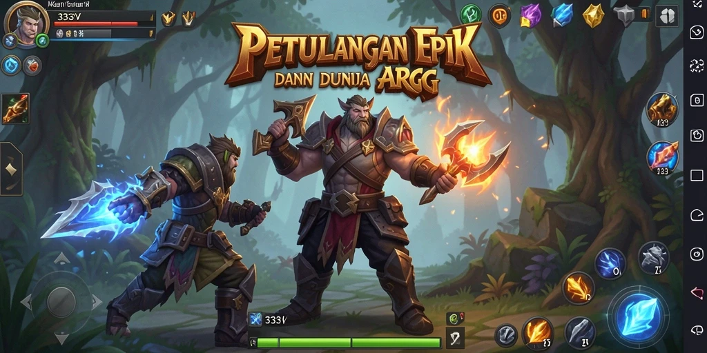 Tampilan gameplay 333V yang mendebarkan dan imersif.