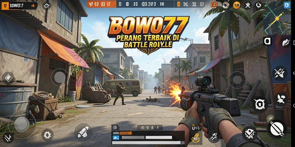 Gameplay intens di BOWO77, pertempuran luar biasa antara pemain.