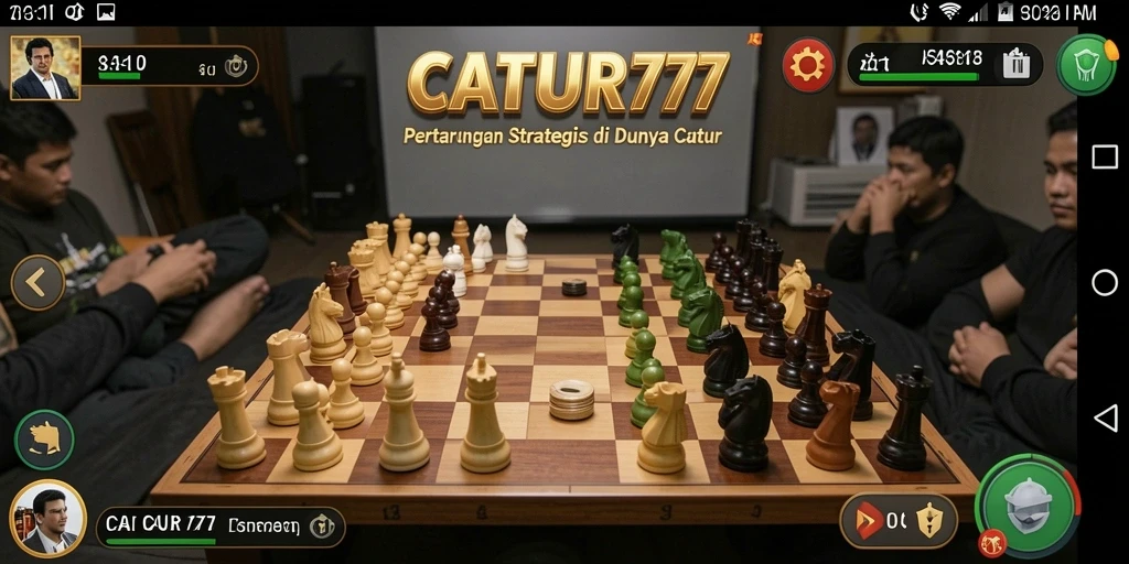 Gameplay seru dan aksi bertarung yang menegangkan di CATUR777.