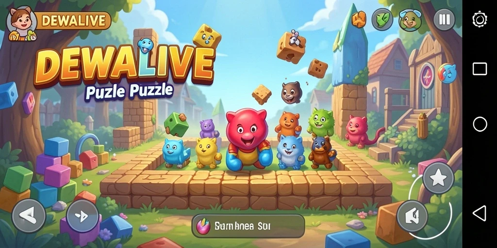 Tampilan permainan DEWALIVE yang menarik dan penuh tantangan.