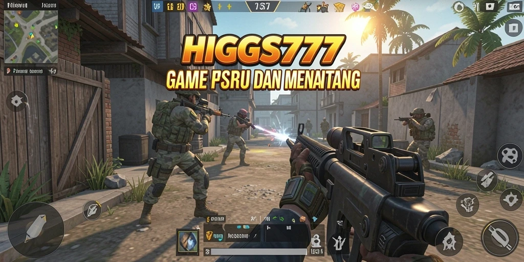 Gameplay seru HIGGS777 dengan aksi tembak-menembak yang mendebarkan.