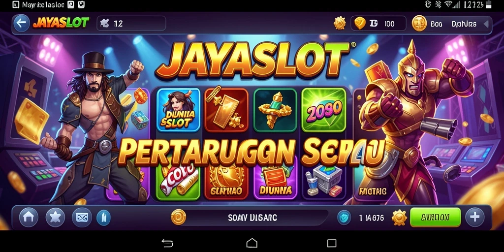 Gameplay JAYASLOT yang penuh aksi dan tantangan.