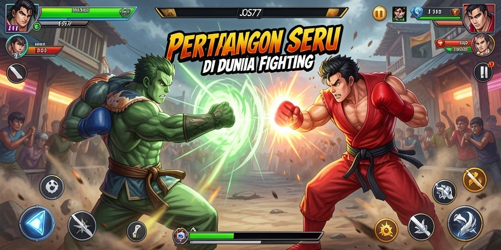 Gameplay JOS77 yang seru dan menegangkan di arena Fighting.