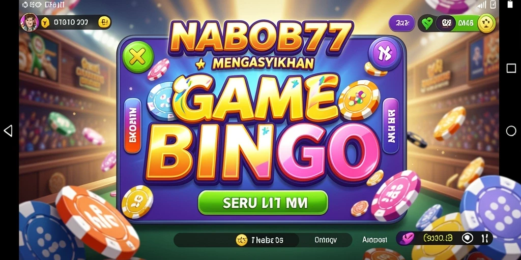Tampilan screenshot utama NABOB77 menampilkan keseruan gameplay Bingo.