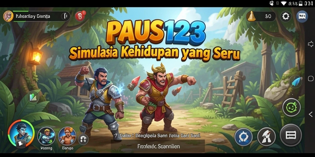 Tampilan gameplay seru di PAUS123, jelajahi dunia virtual.