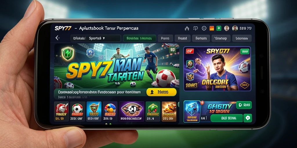 Tampilan gameplay dan antarmuka menarik dari SPY77.