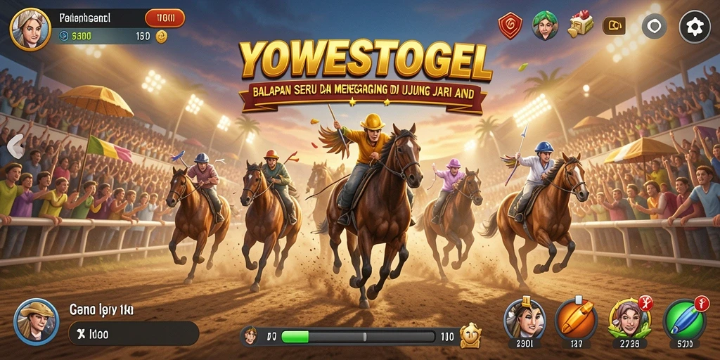 Tampilan gameplay seru dan menegangkan dalam YOWESTOGEL.